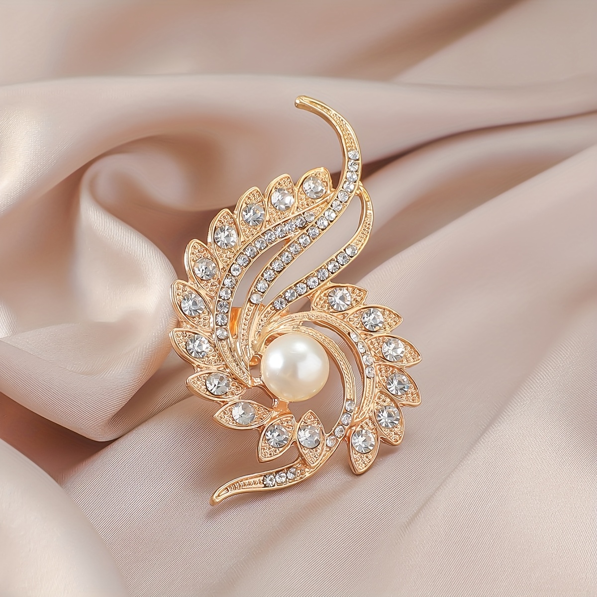 Bague perle blanche femme – Image 4