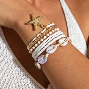 Bracelet petite perle femme