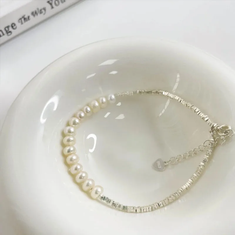 Bracelet perle fine femme – Image 4