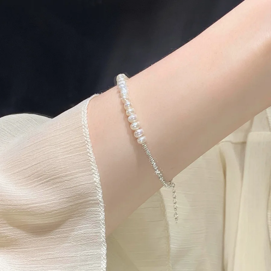 Bracelet perle fine femme – Image 3