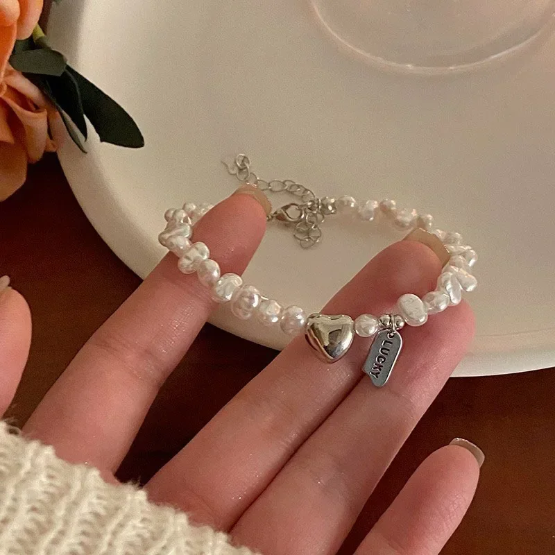 Bracelet argent perle femme – Image 2
