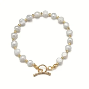 bracelet en perles naturelles