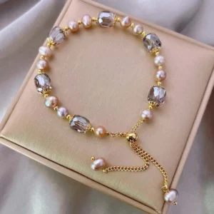 Bracelet en perle de cristal