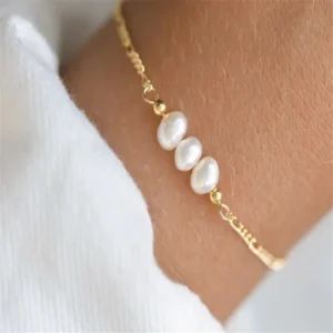Bracelet perle naturelle femme