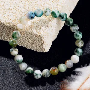 Bracelet femme en perles naturelles
