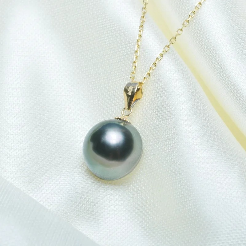 Collier perle noire – Image 3