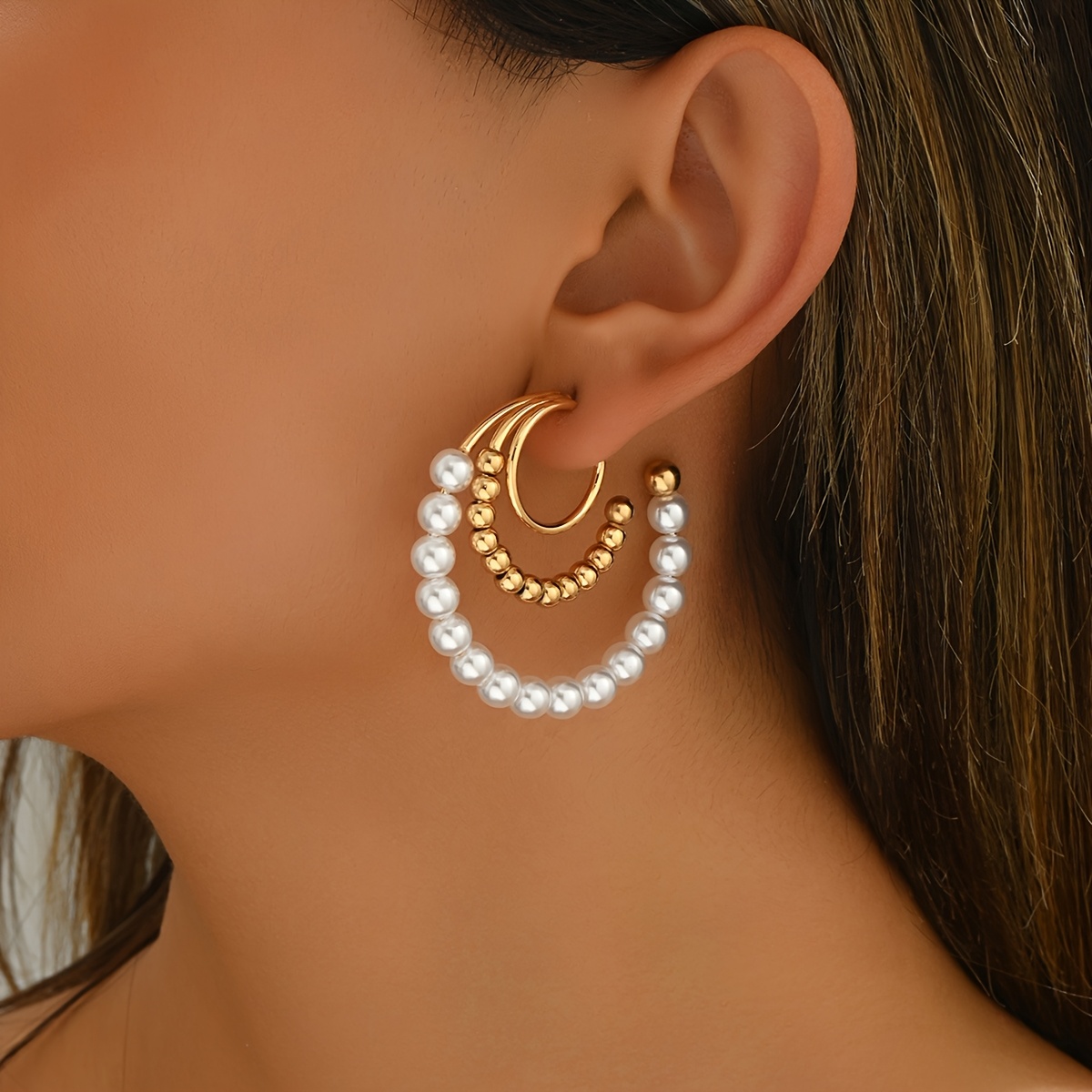 Boucles d'oreilles chic