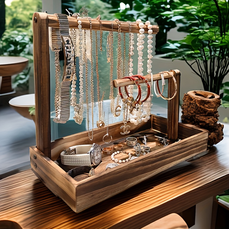 bois porte bijoux