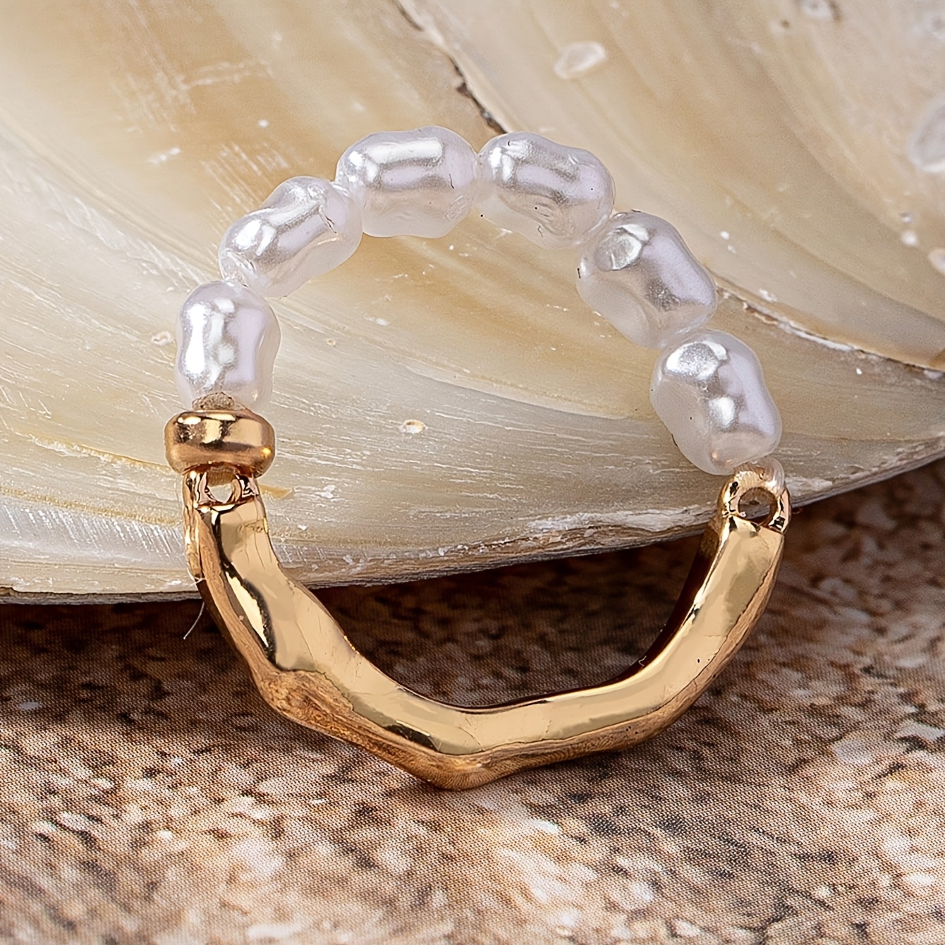 Bague femme perle – Image 3