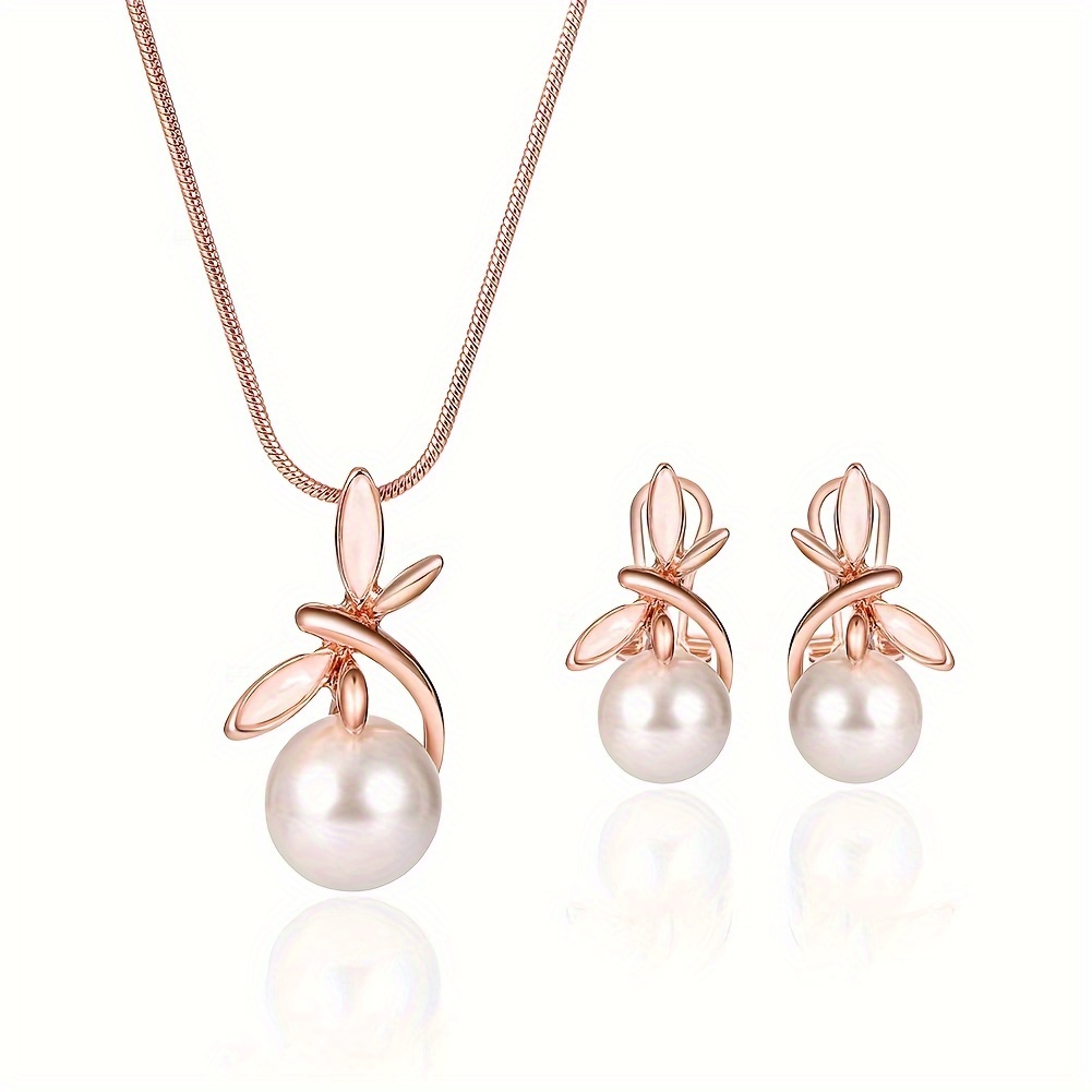 ensemble bijou perle
