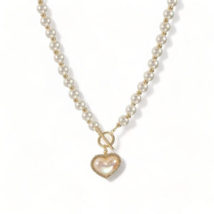 collier perle vintage