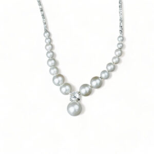 collier de mariage en perle