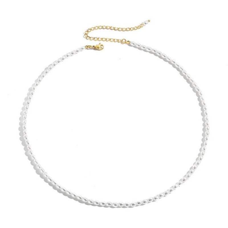 collier ras de cou perle de culture