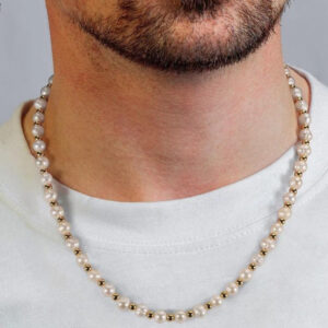 Royal Collier perle argent