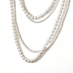 collier long perle
