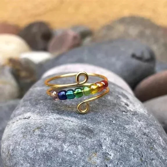 Bague anti-stress rotative