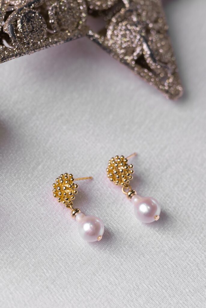 BOUCLE D'oreille perle